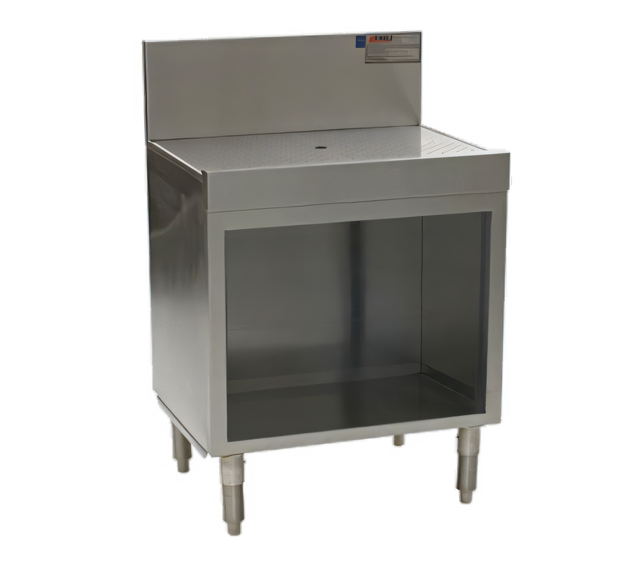 Product image #1 for Eagle Spec-Bar 42 Inch W x 24 Inch D Freestanding Open Base Workboard Cabinet with Removable Stainless Insert