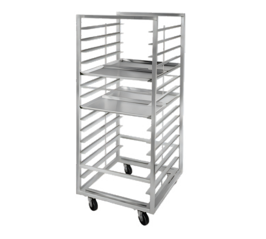 Product image #1 for Channel Manufacturing 414S-DOR Double-Section Side-Loading Stainless Steel Oven Rack, 20 Pan Capacity