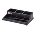 Thumbnail image #1 for Cambro Airpot and Condiment Station, 3-Airpot Capacity, Black ABS Plastic