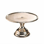 Thumbnail image #1 for American Metalcraft 19001 Stainless Steel Cake Stand, Mirror Finish, 13-1/2" Diameter x 7-1/2" High, Stand Only Case of 24