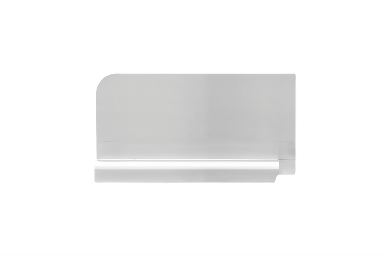 Product image #1 for 18-Gauge 304 Stainless Steel Left-Side Splash Guard for 18 x 21 Inch Pot Sinks
