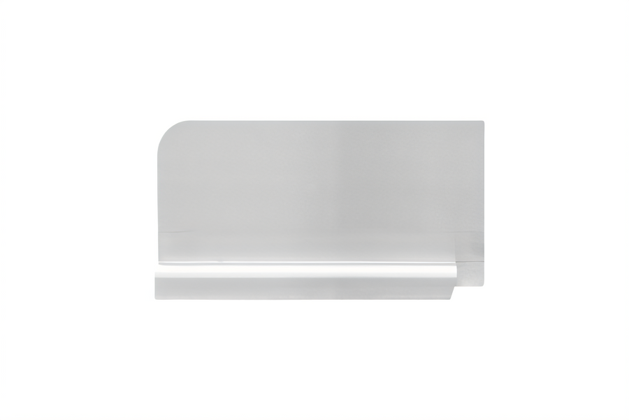 Product image #1 for 18-Gauge 304 Stainless Steel Left-Side Splash Guard for 18 x 21 Inch Pot Sinks
