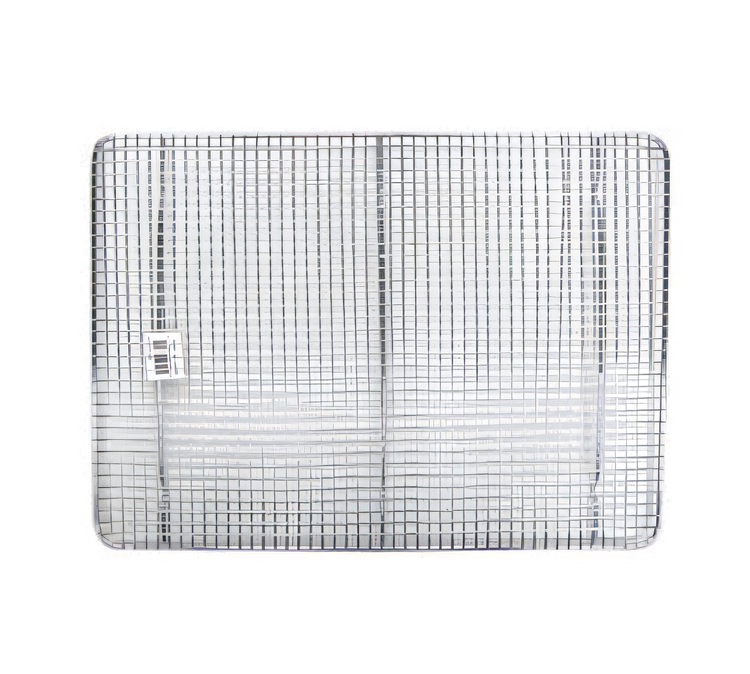 Product image #1 for Chrome Plated Footed Wire Pan Grate for Half-Size Bun Pans, 12 x 16-1/2 Inches