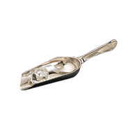 American Metalcraft Stainless Steel Bar Ice Scoop, 1/2 Cup