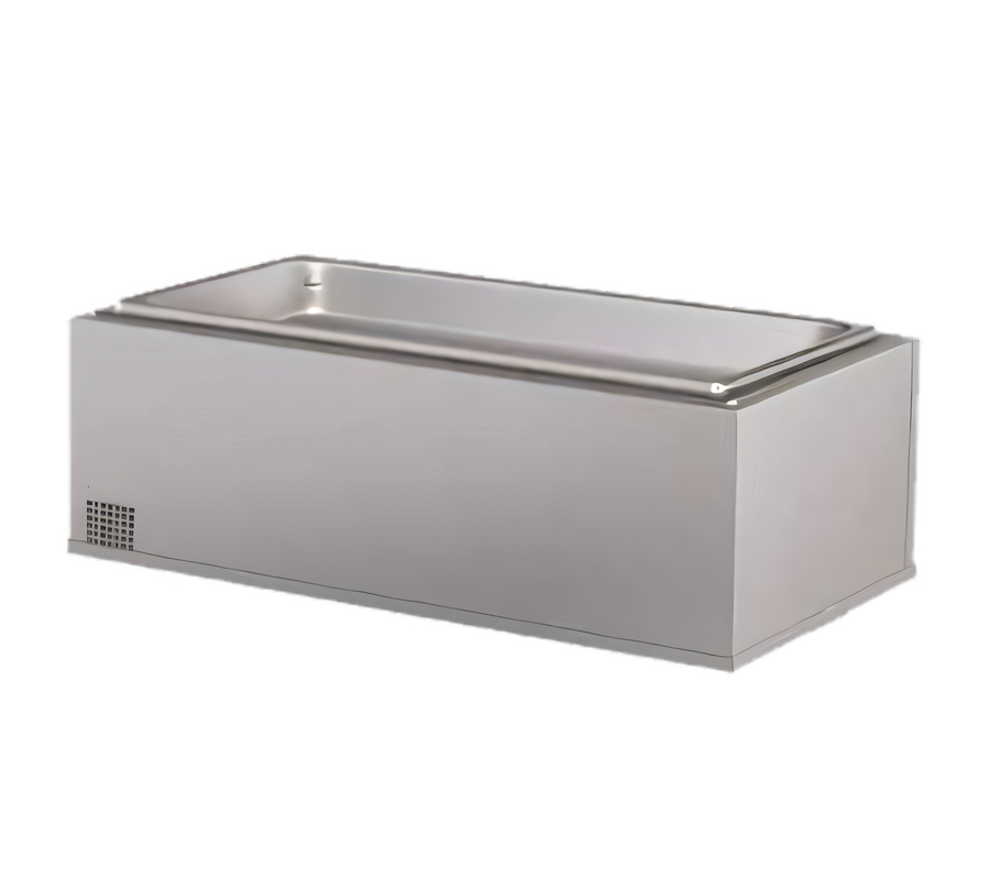 Product image #1 for Hatco Built-In Rectangular Insulated Heated Well with Drain, Full-Size Pan, Thermostatic Controls, 1650W