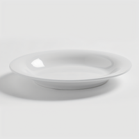 American Metalcraft Jane 16 oz White Wide Rim Round Melamine Bowl