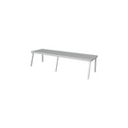 Thumbnail image #1 for Dinex DineXpress DXPOHS6 Cafeteria-Style Overhead Shelf, 6 Openings, 88-Inch Wide, Less Plexiglas