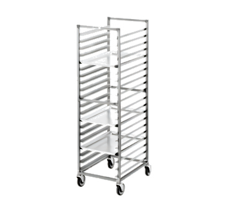 Product image #1 for Channel Manufacturing Stainless Steel Walk-In Cooler/Freezer End-Load Bun Pan Rack, 3-Inch Spacing, 18-Pan Capacity