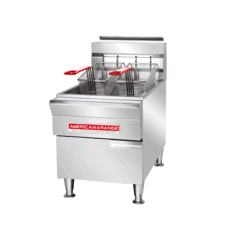 Product image #1 for American Range AR-GCF-15 Countertop Gas Fryer, 15-Lb Oil Capacity, 2 Baskets