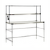 Thumbnail image #1 for Metro Super Erecta Hot 60-Inch x 24-Inch Heated Shelf Workstation with Open Base and Overhead Wire Shelf