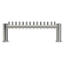 Thumbnail image #1 for Metropolis H 14-Faucet Countertop Glycol-Cooled Draft Beer Tower with Kool-Rite Module, Polished Stainless Steel