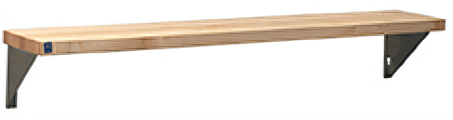 Product image #1 for Eagle Group Hardwood Cutting Board for HT5 Hot Food Table, 79W x 8D x 1-1/4 Inch Thick, Stationary Brackets