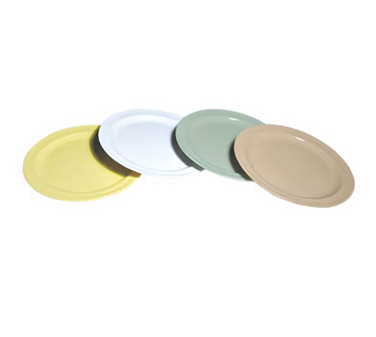 Product image #1 for Admiral Craft Equipment Corp. MEL-PL72T Plastic & Melamine Dinnerware Case of 4