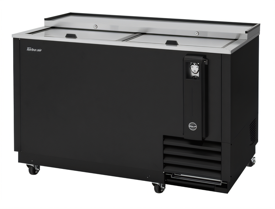 Product image #1 for Turbo Air Super Deluxe 50-Inch 13.5 Cu. Ft. Bottle Cooler with Sliding Lids and Side-Mount Compressor