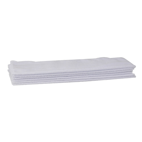 Product image #1 for White Microfiber Bar/Kitchen Towel Set, 16 x 16 Inch, 6-Pack