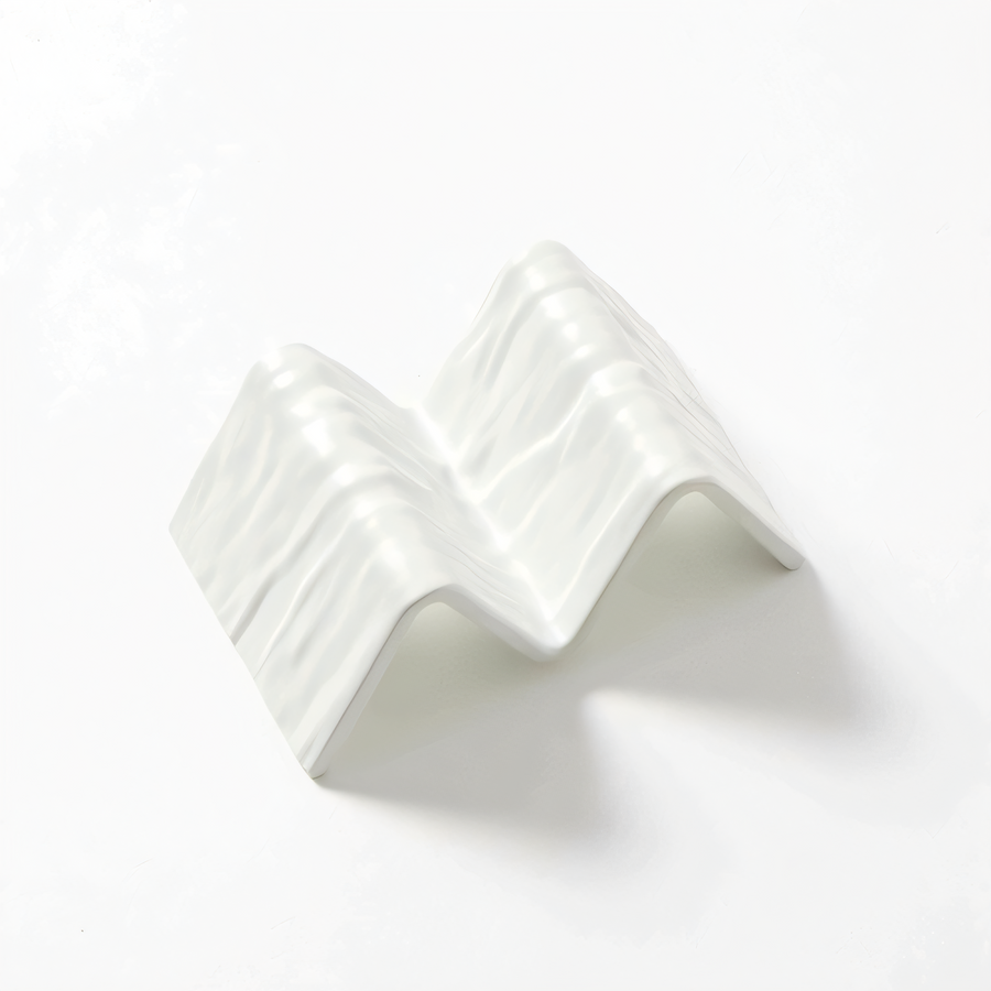 Product image #1 for White Melamine Faux Slate Taco Holder