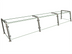 Thumbnail image #1 for Hatco Flav-R-Shield Single-Sided Full-Service Pass-Over Sneeze Guard, 3 Bays, 96 Inch W x 18 Inch D