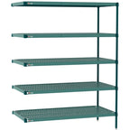 Thumbnail image #1 for Metro Super Erecta Pro PR-1848K3-63-A5 Add-On Wire Shelving Unit, 48"W x 18"D x 63"H, 5-tier, 800 lb. capacity per shelf, 2000 lb. capacity per unit