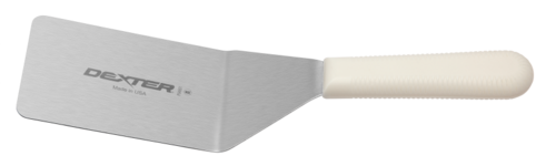 Product image #2 for Basics 4 Inch x 2-1/2 Inch Stainless Steel Offset Pancake Turner with Polypropylene Handle