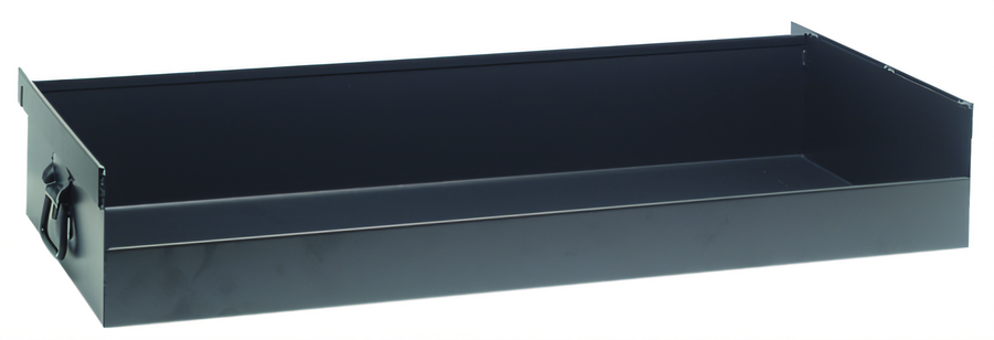 Product image #1 for Quantum Closed Front Removable Tray for Tray Truck System, 36" x 15" x 6", Black Steel