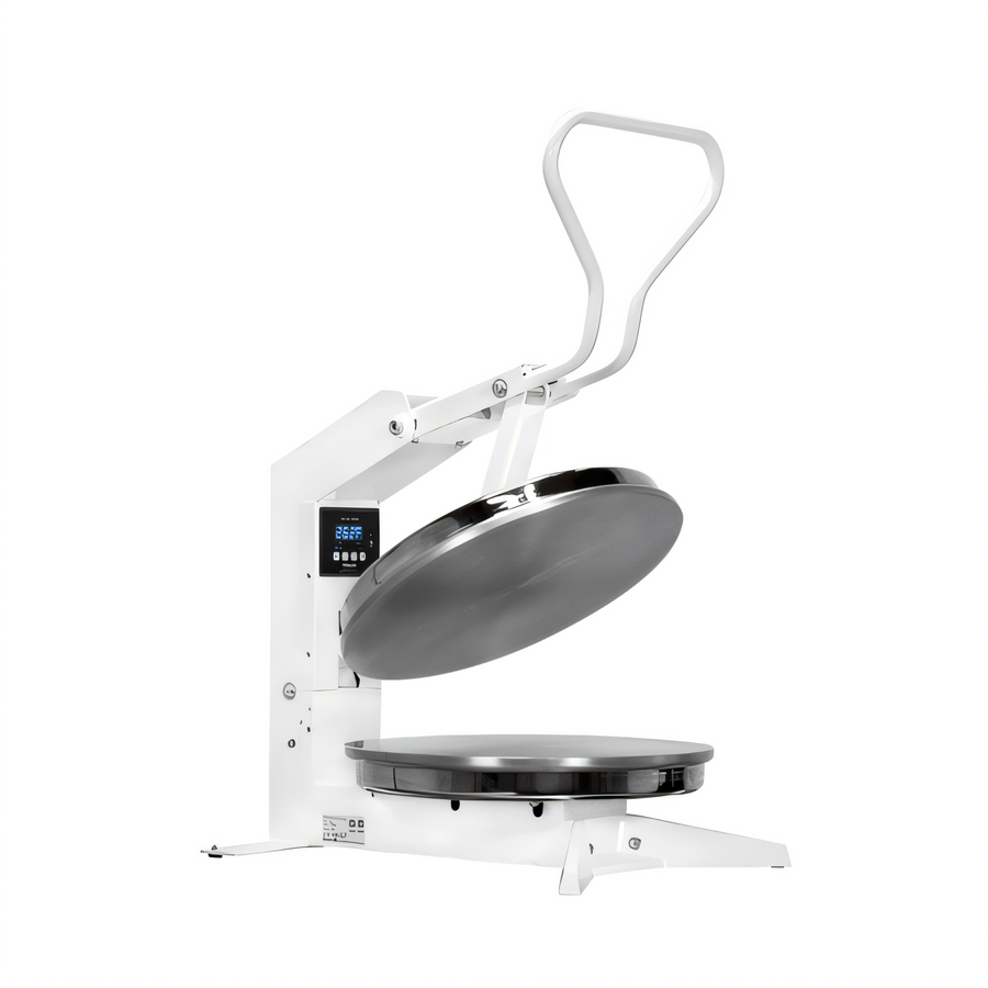 Product image #1 for Flex X2 Countertop Manual Heated Dough Press, Programmable Digital Timer, Up to 18 Inch Diameter