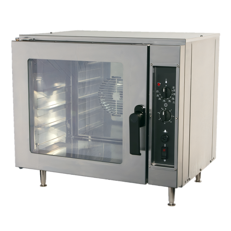 Product image #1 for NU-VU NCO5 Countertop Half-Size Standard Convection Oven, 5-Pan Capacity, Glass Door