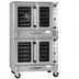 Thumbnail image #1 for Southbend Platinum Double Deck Gas Convection Oven, Bakery Depth, Standard Controls, Dependent Glass Doors