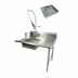 Thumbnail image #1 for 72-Inch Right-to-Left Straight Soiled Dish Table with 20 x 20 x 8 Sink Bowl