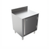 Thumbnail image #1 for BK Resources Well Series Stainless Steel Underbar Cabinet with Hinged Locking Door and Adjustable Legs