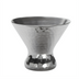 Thumbnail image #1 for American Metalcraft Double-Wall Hammered Stainless Steel Martini Glass, 7 oz.