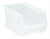 Thumbnail image #1 for Quantum Clear Stack and Hang Shelf Bin, 8-1/4 x 14-3/4 x 7 Inch, Polypropylene