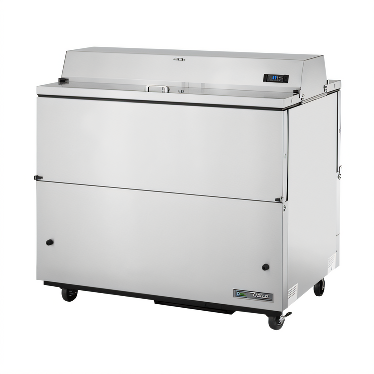 Product image #1 for True Mobile Milk Cooler Cart, 12-Crate Capacity, Forced-Air, Dual-Sided Access