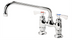 Thumbnail image #1 for Krowne Royal Series 4-Inch Center Raised Deck Mount Faucet with 10-Inch Swing Spout and Lever Handles