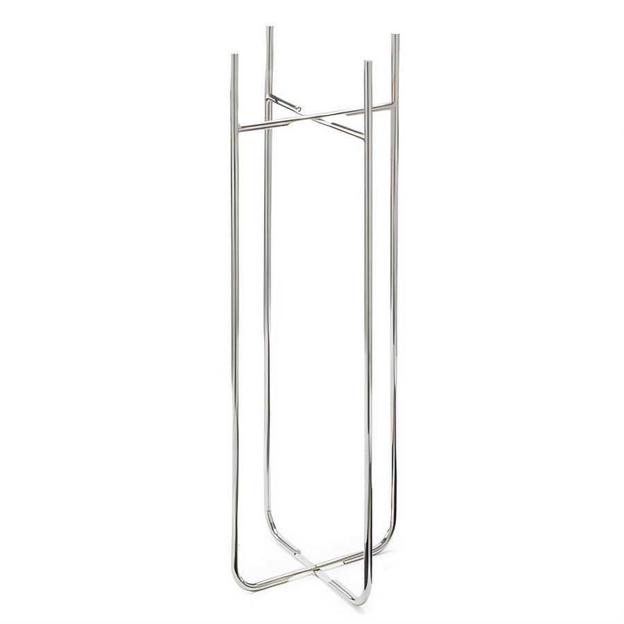 Product image #1 for American Metalcraft Vesper Collection Stainless Steel Champagne Bucket Stand, 10.5 x 29.5 Inch