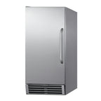 Thumbnail image #1 for Summit Commercial Summit Appliance BIM44GCSSADA Undercounter Full-Size Dice Ice Maker with 25 lb Bin, Built-In Pump, Stainless Steel