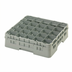 Thumbnail image #2 for Cambro Camrack® Full Size Low Profile 25-Compartment Glass Rack, Soft Gray