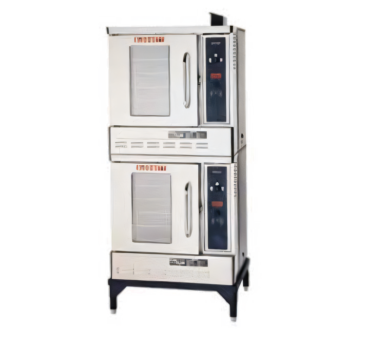 Product image #1 for Blodgett Premium Series DFG-50 DBL Half-Size Double-Deck Dual Flow Gas Convection Oven