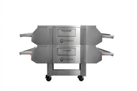 Hot Rocks Classic 7033 Double-Deck Stone Conveyor Pizza Oven, Natural Gas, 70 x 33 Inch Baking Surface