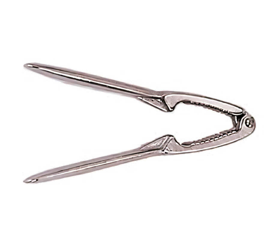 Product image #1 for Chrome Plated Cast Steel Single Jaw Lobster/Nut Cracker, 5-7/8 Inch