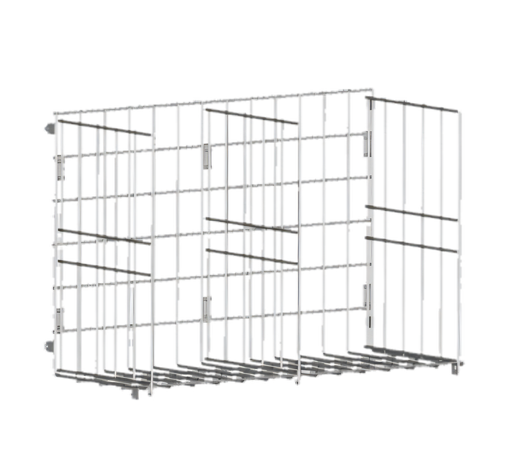Product image #1 for John Boos Wall-Mount Stainless Steel Meat Boat Rack, 12 x 36 x 25 Inches