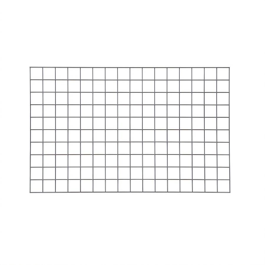Product image #1 for Metro SmartWall 48 x 30 Inch Wall-Mounted Wire Grid, Metroseal Gray with Microban