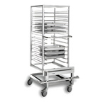 Thumbnail image #1 for Blodgett (Middleby) Blodgett Combi TC-14 304 Stainless Steel Transport Cart for BC-20 E/G, 14 Bake Pan or 28 Steam Table Pan Capacity