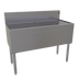Thumbnail image #1 for Glastender DBA-42 Free-Standing Stainless Steel Underbar Drainboard, 42 x 19 Inches