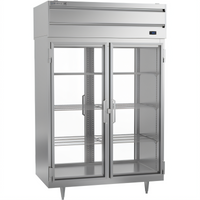 Beverage-Air P Series Two-Section Top-Mount Pass-Thru Glass Door Freezer, 48.33 Cu. Ft.