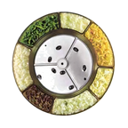 Thumbnail image #1 for Robot Coupe 27632 Commercial Food Processor Grating Disc, Extra Coarse, 9mm (11/32 in)