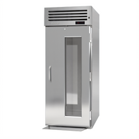 Turbo Air PRO Series Roll-Thru Heated Holding Cabinet with Glass Doors, 1 Section, 44 Cu. Ft.