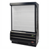 Thumbnail image #1 for Turbo Air SC-50B Locking Fabric Security Cover for TOM-50B-N Open Display Merchandiser, Black Trim