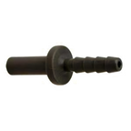 Thumbnail image #1 for Micro Matic USA PI250806S Straight Stem-to-Hose-Barb Fitting, 1/4" OD Stem to 3/16" OD Barb