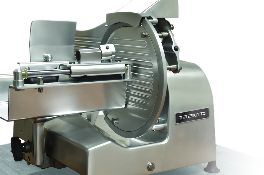 Product image #1 for Trento S Series Commercial Manual Feed Gear-Driven Horizontal Meat Slicer, 12-5/16 Inch Blade, 110V