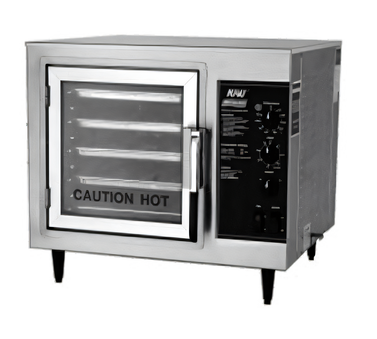Product image #1 for NU-VU Moving Air XO-1M Countertop Electric Half-Size Convection Oven, 4 Half-Size Pan Capacity